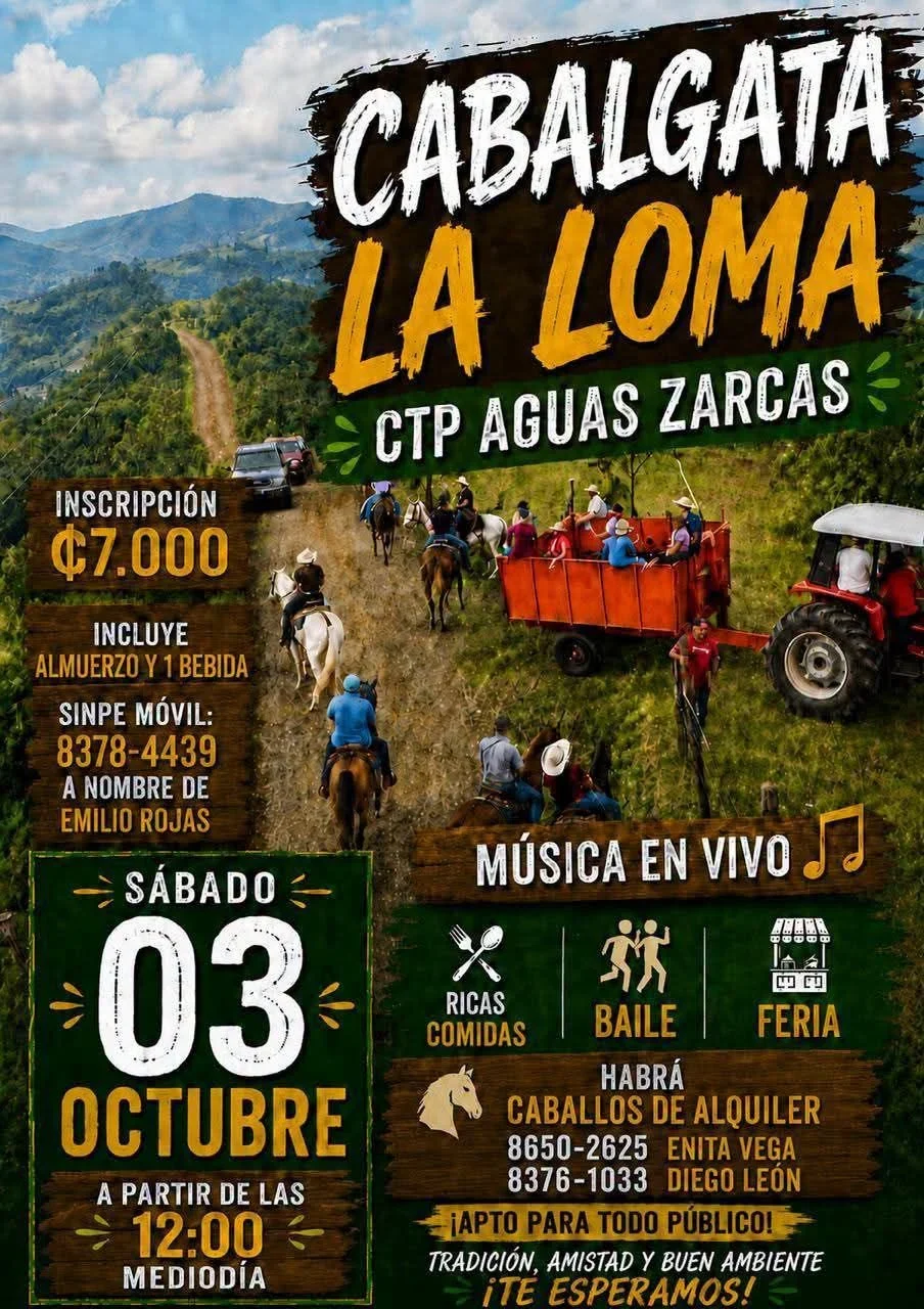 Cabalgata La Loma CTP Aguas Zarcas 2026