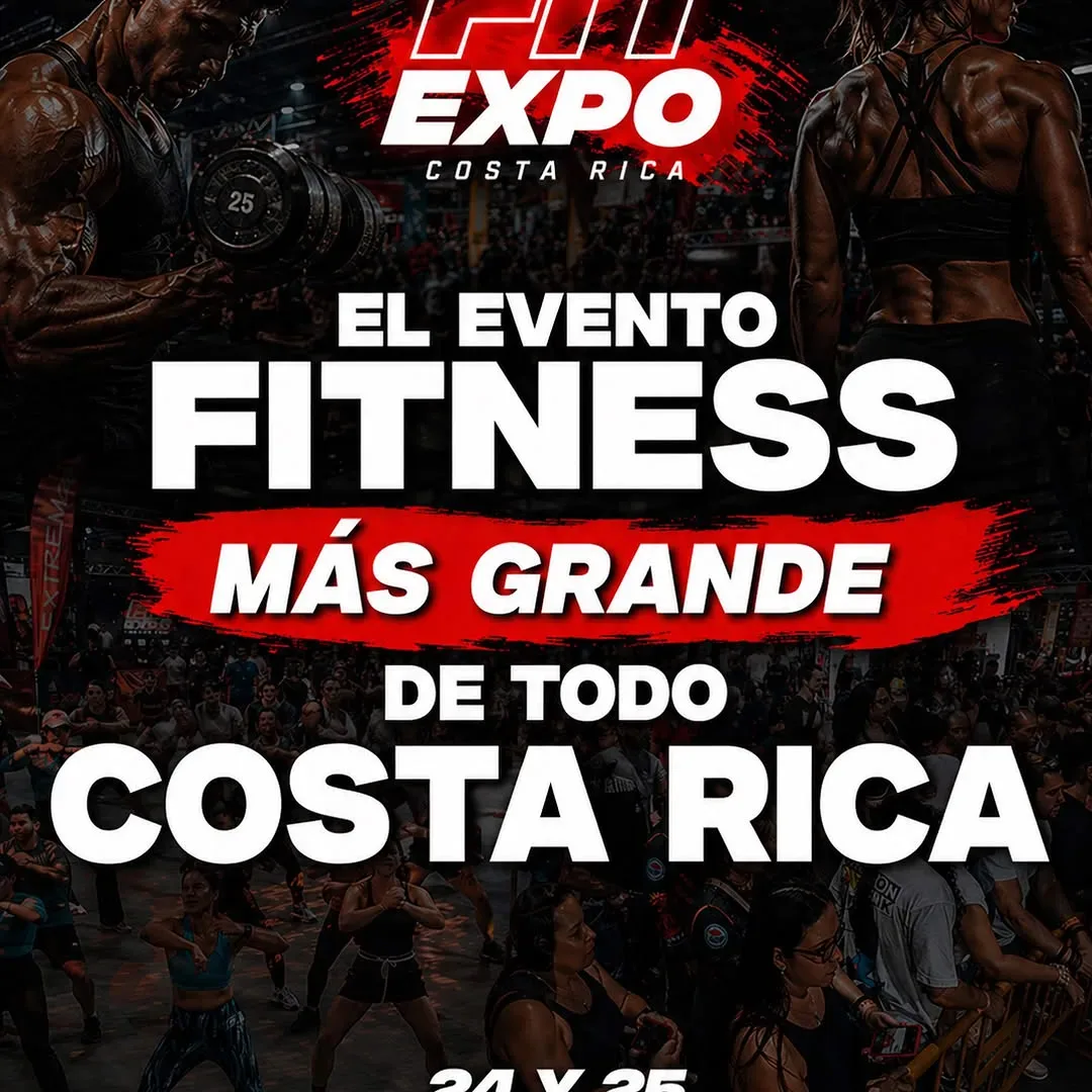 El evento fitness más grande de Costa Rica, con marcas, clases y experiencias únicas.