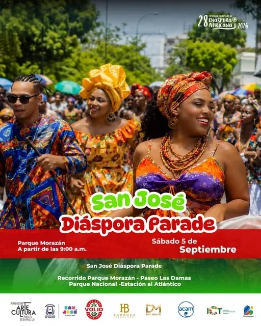 Celebra la diversidad y el orgullo afrodescendiente en San José con un colorido desfile y actividades culturales.