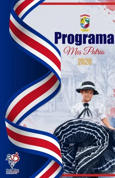 Agenda de actividades para celebrar el Mes Patrio en Esparza, llena de música y tradiciones.