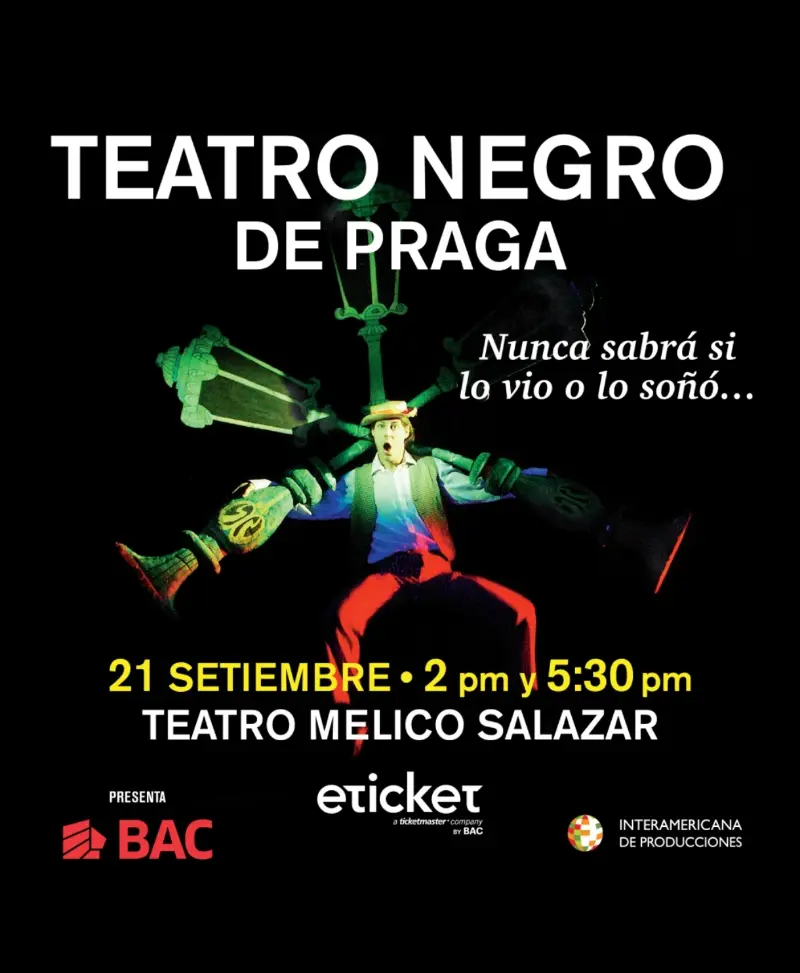 Que hacer hoy en Costa Rica: Espectáculo internacional lleno de magia visual este 21 de septiembre en el Melico Salazar.