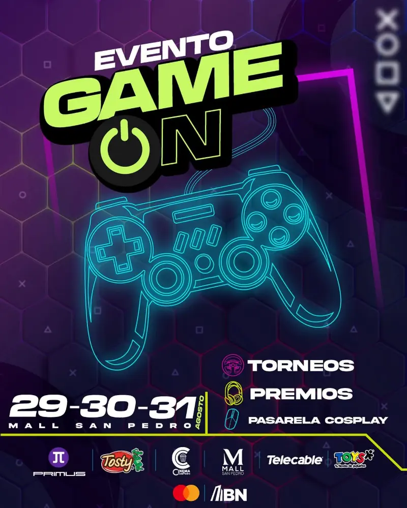 Que hacer hoy en Costa Rica: Del 29 al 31 de agosto, viví torneos, cosplay y premios en el Mall San Pedro.