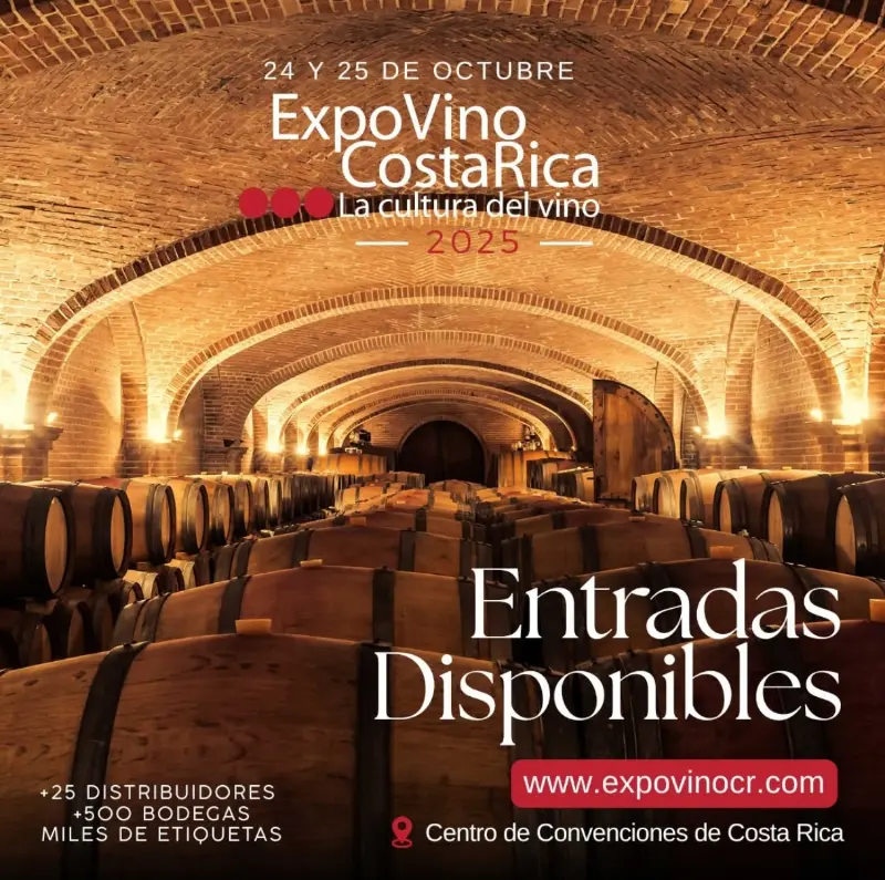Que hacer hoy en Costa Rica: El 24 y 25 de octubre, viví la cultura del vino con más de 500 bodegas y 25 distribuidores en el Centro de Convenciones de Costa Rica.