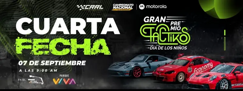 Que hacer hoy en Costa Rica: El 7 de septiembre viví la cuarta fecha del Campeonato Nacional de Automovilismo Motorola en el Gran Premio Tactikos.