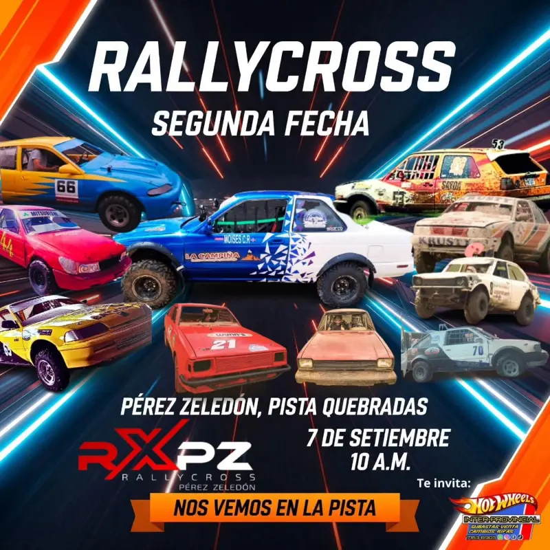 Que hacer hoy en Costa Rica: El 7 de septiembre viví la emoción de la Segunda Fecha del Rallycross PZ en la Pista Las Quebradas.