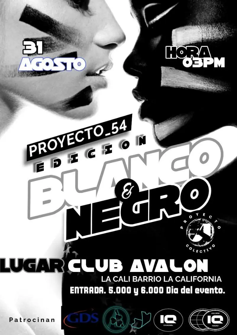 Que hacer hoy en Costa Rica: El 31 de agosto viví la Edición Blanco & Negro de Proyecto_54 en Club Avalon, La Cali. Una tarde de música y cultura urbana.