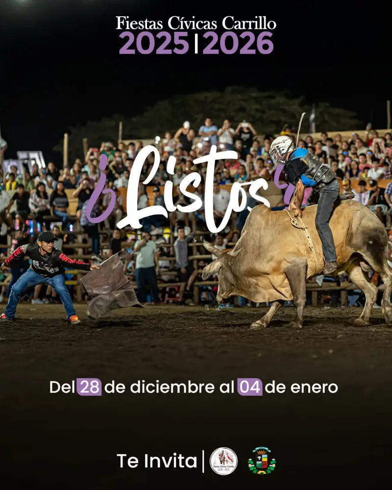 Que hacer hoy en Costa Rica: Del 28 de diciembre al 4 de enero, viví las Fiestas Cívicas de Carrillo con pura tradición y celebración.