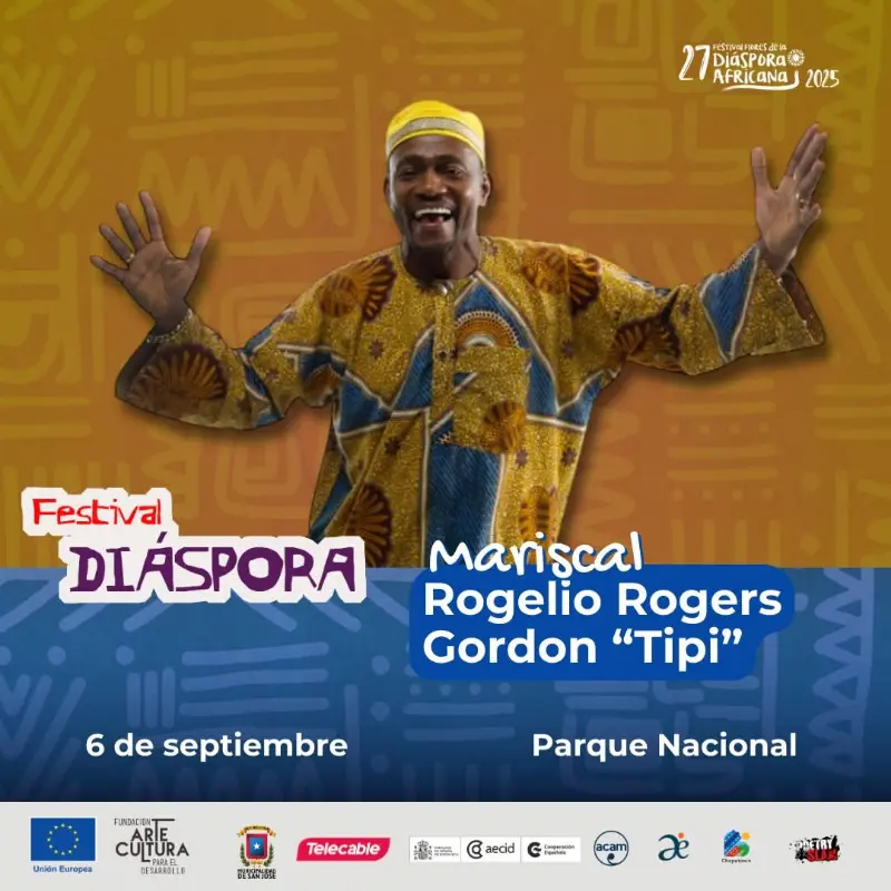 Que hacer hoy en Costa Rica: El 6 de setiembre San José se llena de ritmo, color y tradición afrodescendiente en el Festival Diáspora Africana 2025.