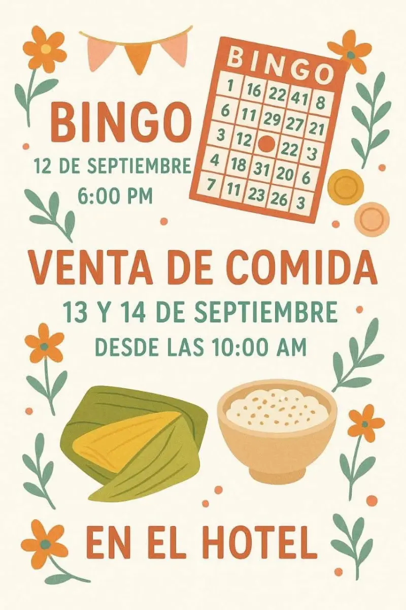 Que hacer hoy en Costa Rica: Disfrutá tamales hechos en fogón, bingo y actividades especiales en la Parroquia San José de San Isidro de Heredia.