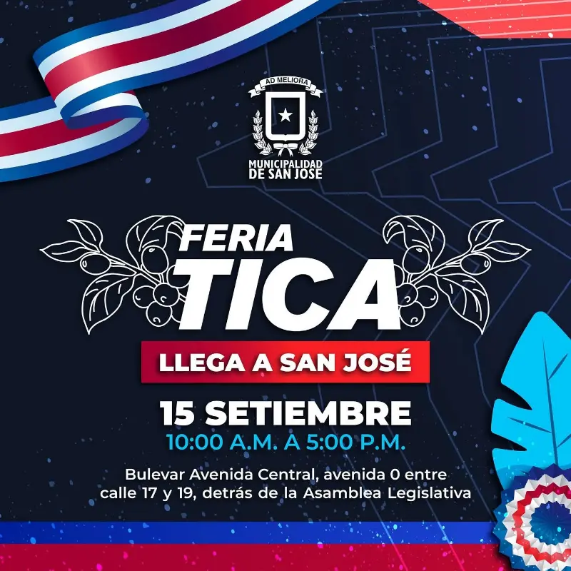 Que hacer hoy en Costa Rica: El 15 de septiembre viví la Feria Tica en San José con gastronomía, música y tradición costarricense.