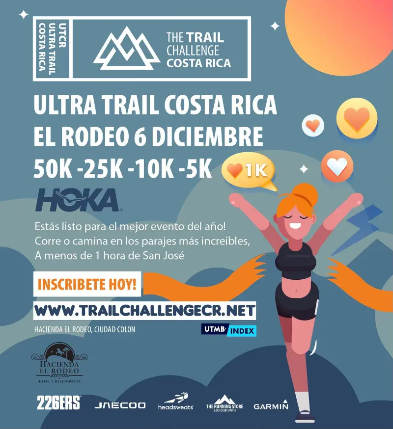 Que hacer hoy en Costa Rica: El 6 de diciembre viví la experiencia del Ultra Trail Costa Rica en Hacienda El Rodeo con rutas de 50k, 25k, 10k y 5k.