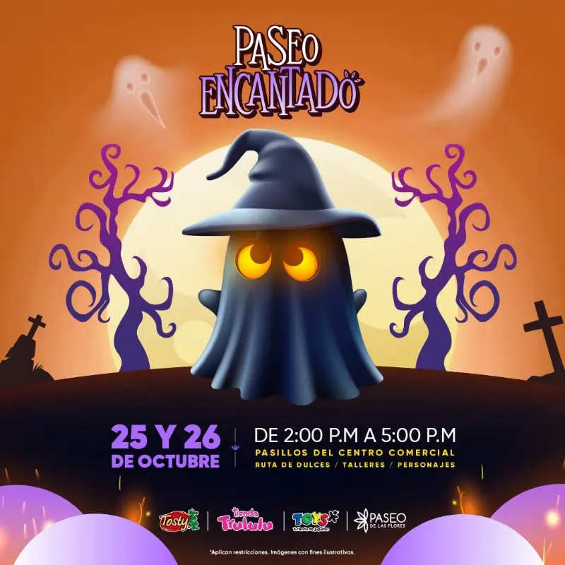 Que hacer hoy en Costa Rica: Vení a disfrutar de talleres, personajes y una divertida ruta de dulces este 25 y 26 de octubre.
