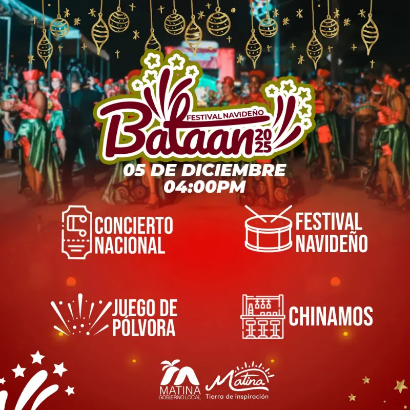 Que hacer hoy en Costa Rica: Una celebración llena de música, luces y tradición navideña en Batán.