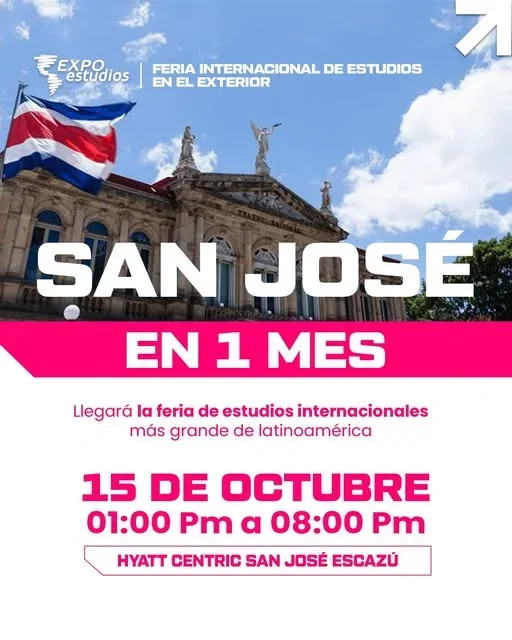 Feria para comparar destinos y conocer instituciones internacionales en Hyatt Centric San José Escazú.