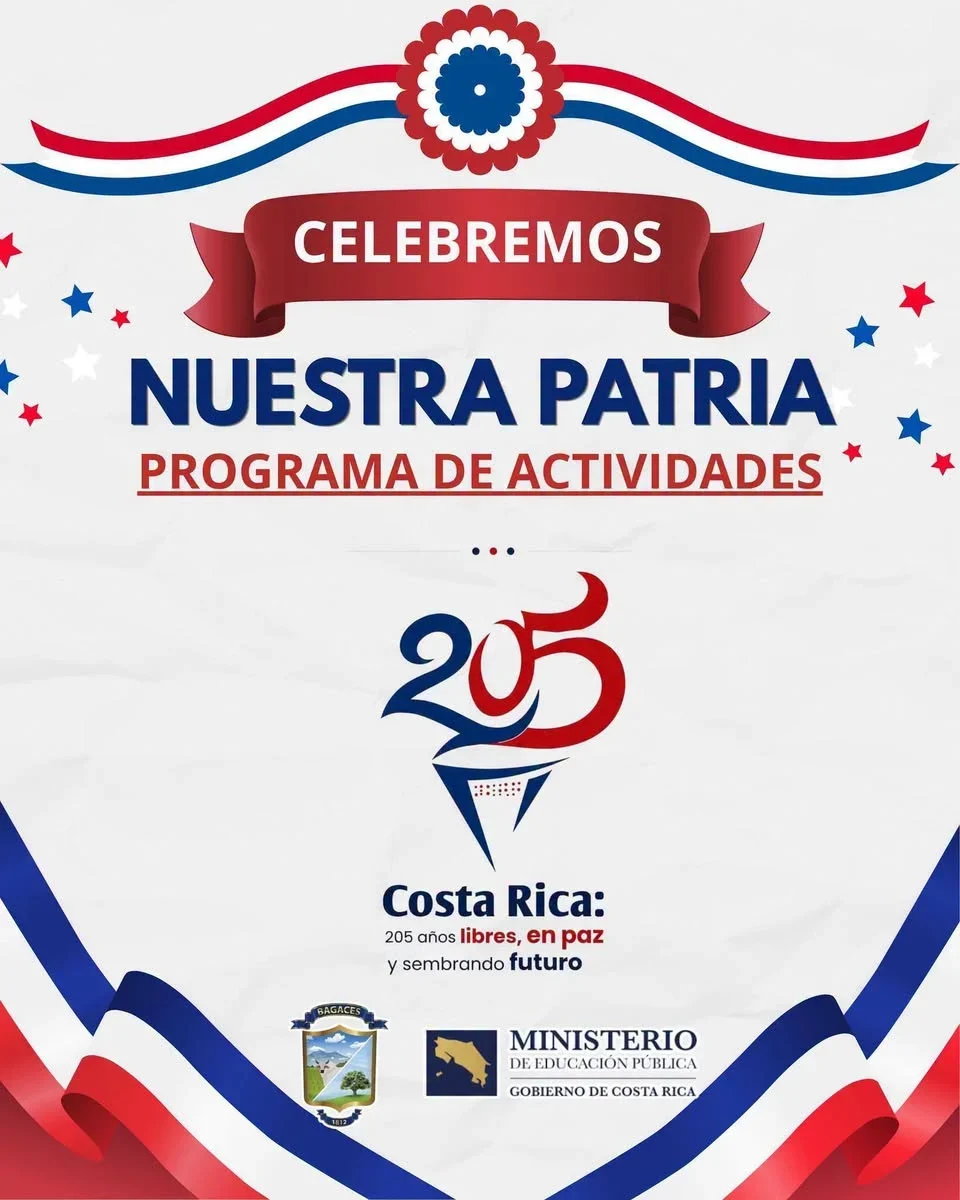 Actividades cívicas y desfiles para conmemorar la Independencia en Bagaces, del 13 al 30 de septiembre.