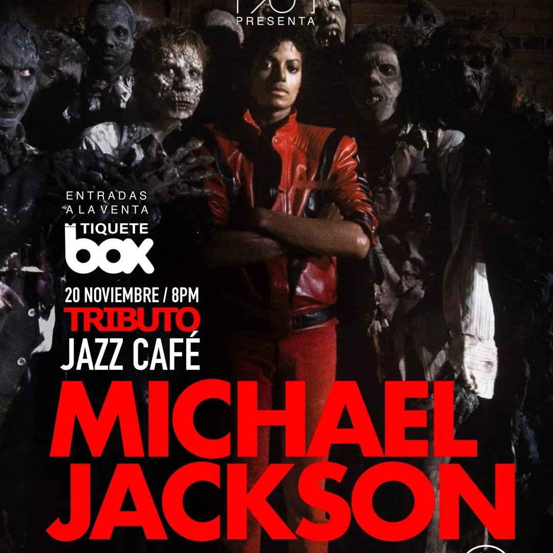 Noche de música y baile con los grandes éxitos de Michael Jackson en Jazz Café Escazú.