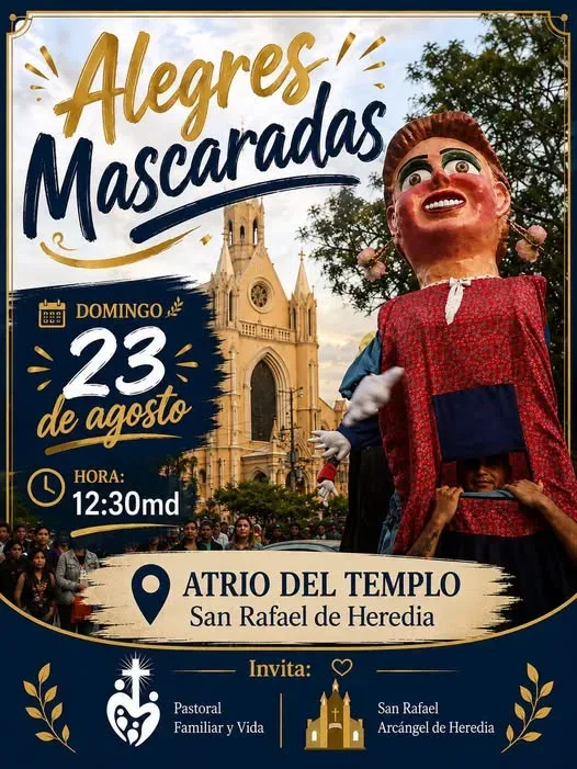 Disfruta de una celebración llena de alegría y tradición en San Rafael de Heredia.