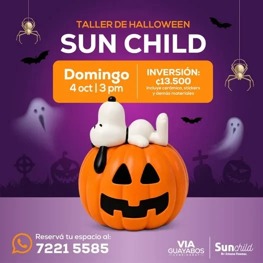 Taller de Halloween Sun Child