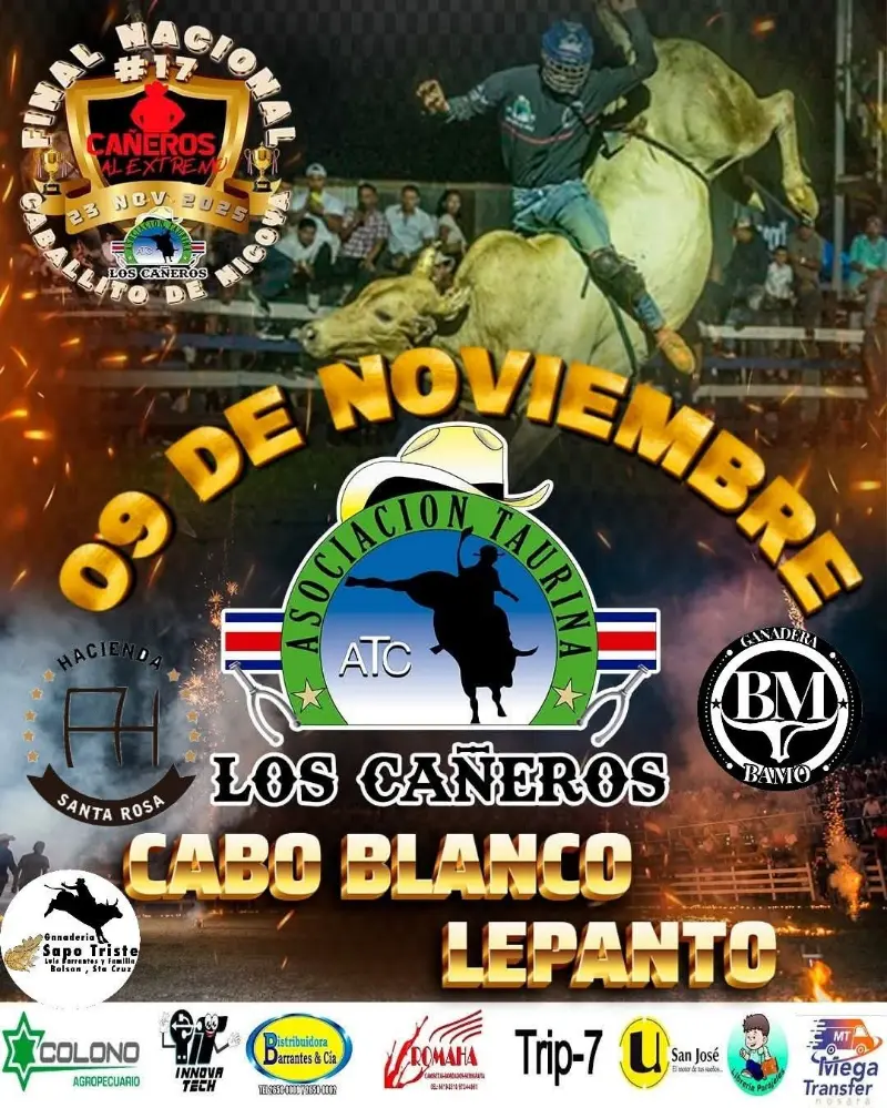 Que hacer hoy en Costa Rica: Gran jornada taurina rumbo a la Final Nacional con tres ganaderías estelares.