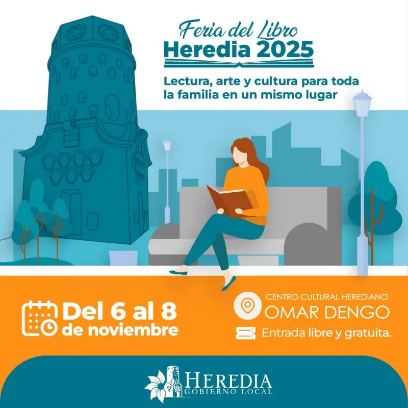 Que hacer hoy en Costa Rica: Tres días de lectura, arte y cultura para toda la familia en el Centro Cultural Herediano Omar Dengo.