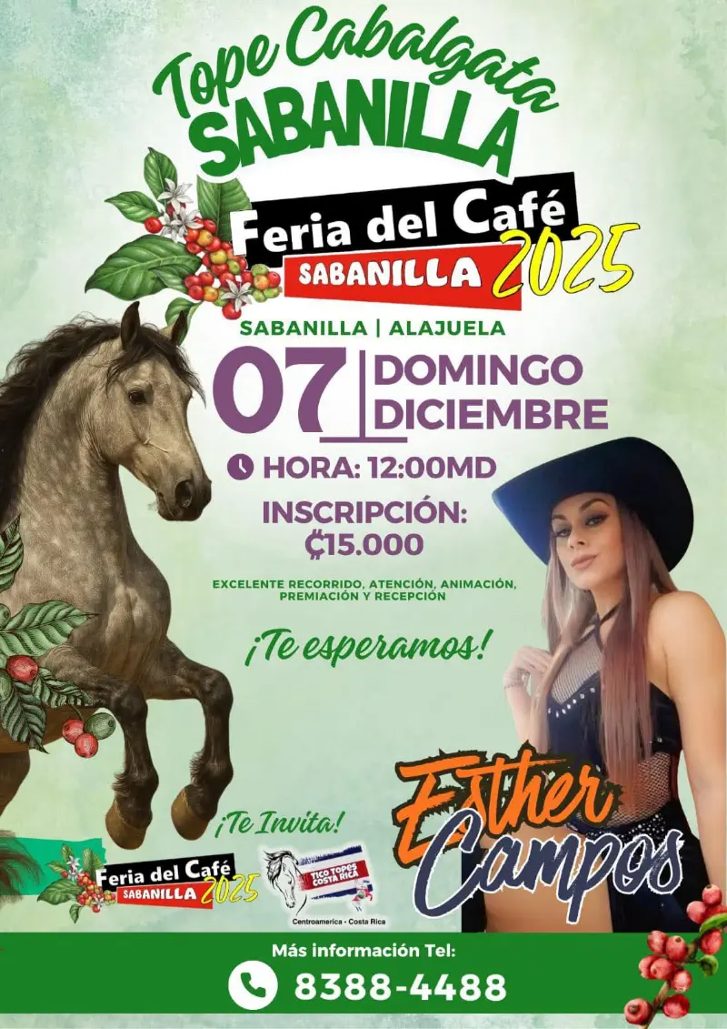 Que hacer hoy en Costa Rica: El 7 de diciembre viví la emoción del tope en Sabanilla de Alajuela, con recorrido, animación y premiación.