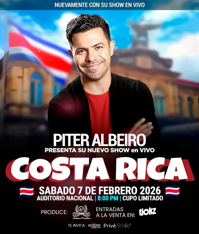 Que hacer hoy en Costa Rica: El comediante Piter Albeiro regresa a Costa Rica con su nuevo espectáculo lleno de humor y diversión.