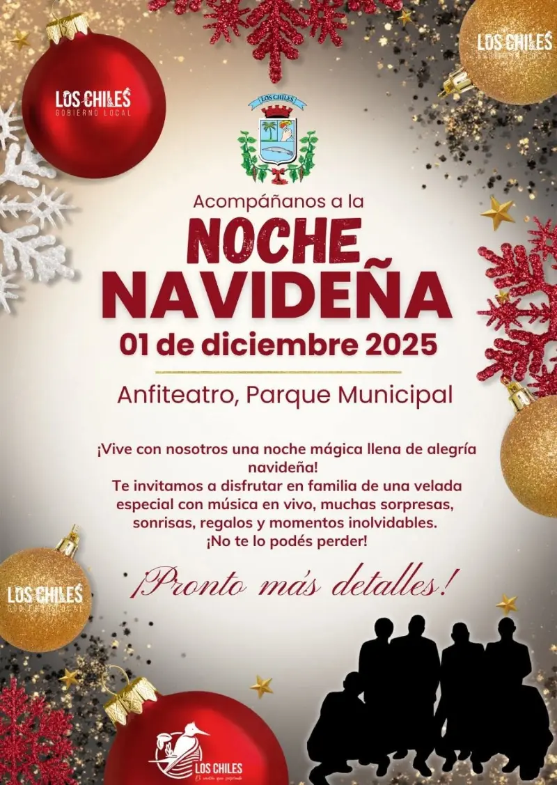Que hacer hoy en Costa Rica: Una velada familiar con música, regalos y espíritu navideño en el Parque Municipal de Los Chiles.