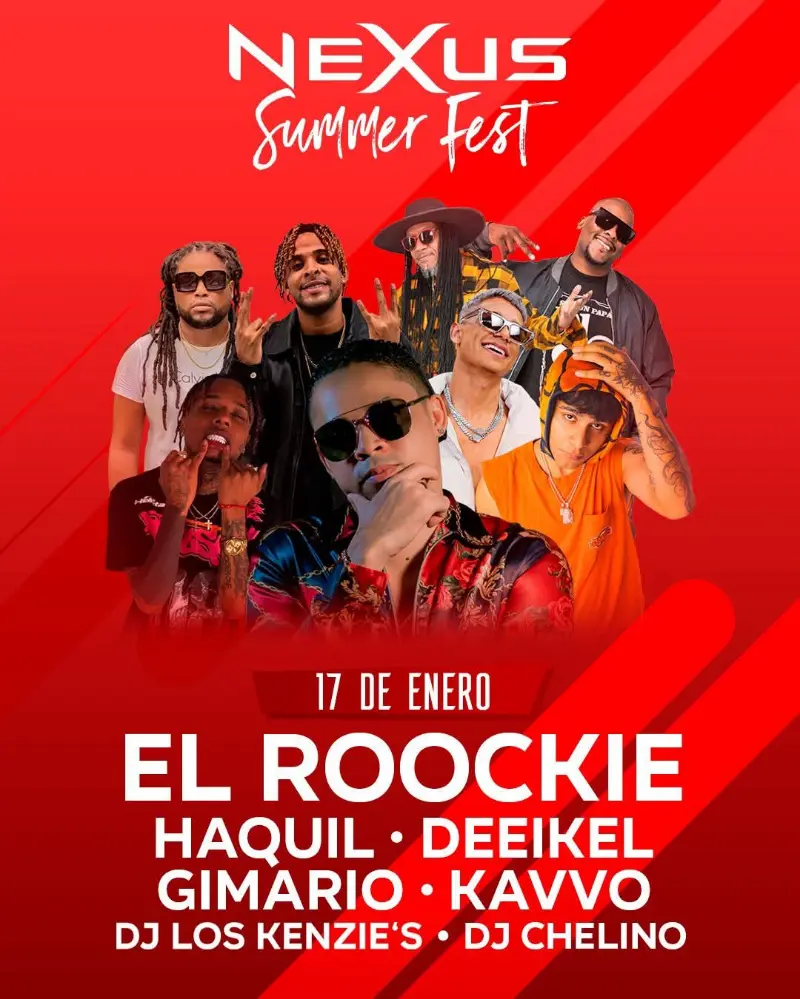Que hacer hoy en Costa Rica: Segunda jornada del festival con El Roockie y artistas invitados en una fiesta llena de ritmo.