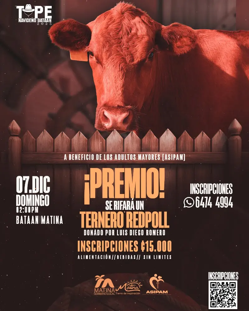 Que hacer hoy en Costa Rica: Una tarde de tradición y solidaridad en Batán, con rifa a beneficio del ASIPAM.