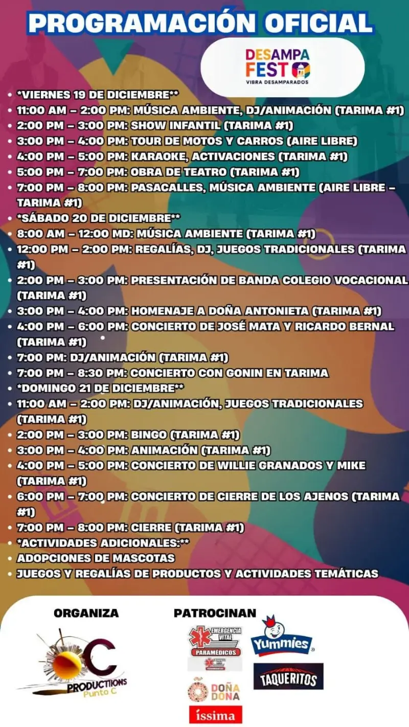 Que hacer hoy en Costa Rica: El primer festival de Desamparados llega con food trucks, conciertos, emprendimientos y entretenimiento para toda la familia.