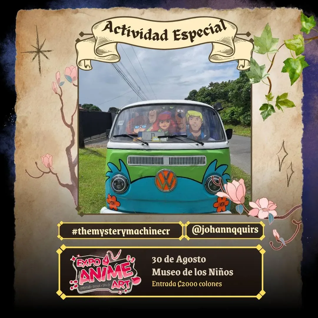 ¡No te pierdas la icónica Máquina del Misterio en el Museo de los Niños! Una experiencia única para los amantes de Scooby-Doo.