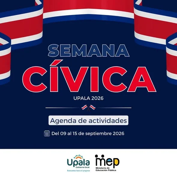 Del 09 al 15 de septiembre, Upala celebra su Semana Cívica con actos culturales, convivios de bandas y presentaciones musicales.