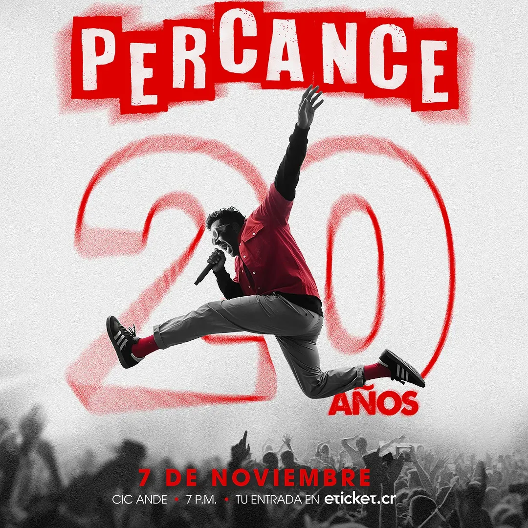 Celebra los 20 años de Percance con un gran concierto en el CIC ANDE.