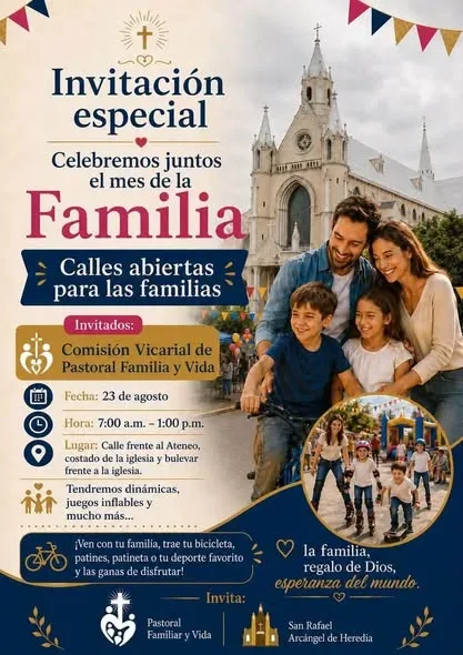 Un evento especial para celebrar el Día de la Familia con actividades recreativas y dinámicas para todos.