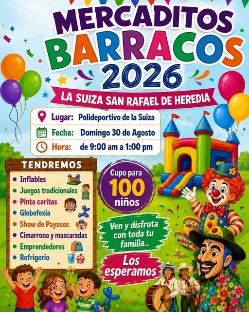Disfruta de una mañana llena de diversión y actividades familiares en el Polideportivo de La Suiza.