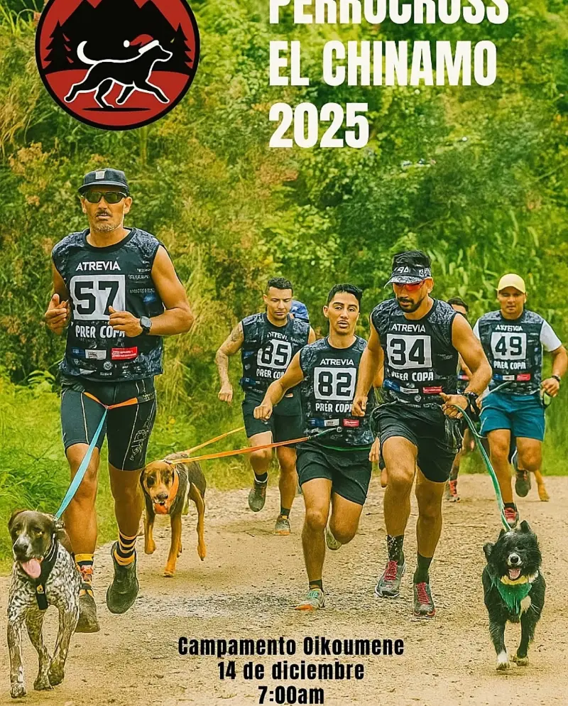 Que hacer hoy en Costa Rica: Evento benéfico de canitrail, relevos, caminata e infantil este 14 de diciembre en Ochomogo.