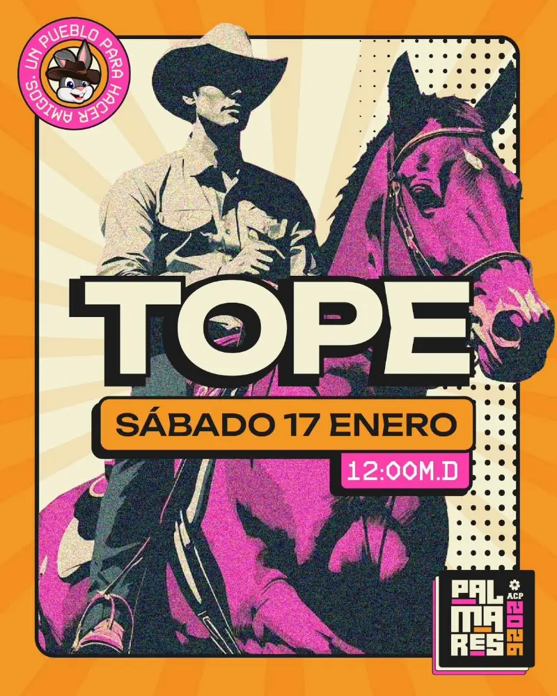 Que hacer hoy en Costa Rica: El tradicional tope de Palmares regresa este 17 de enero para vivir una jornada llena de caballos, fiesta y tradición.