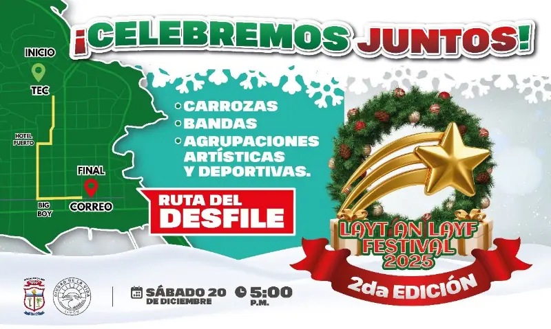 Que hacer hoy en Costa Rica: Segunda edición del Layt An Layf Festival con desfile navideño, carrozas y agrupaciones en Limón.