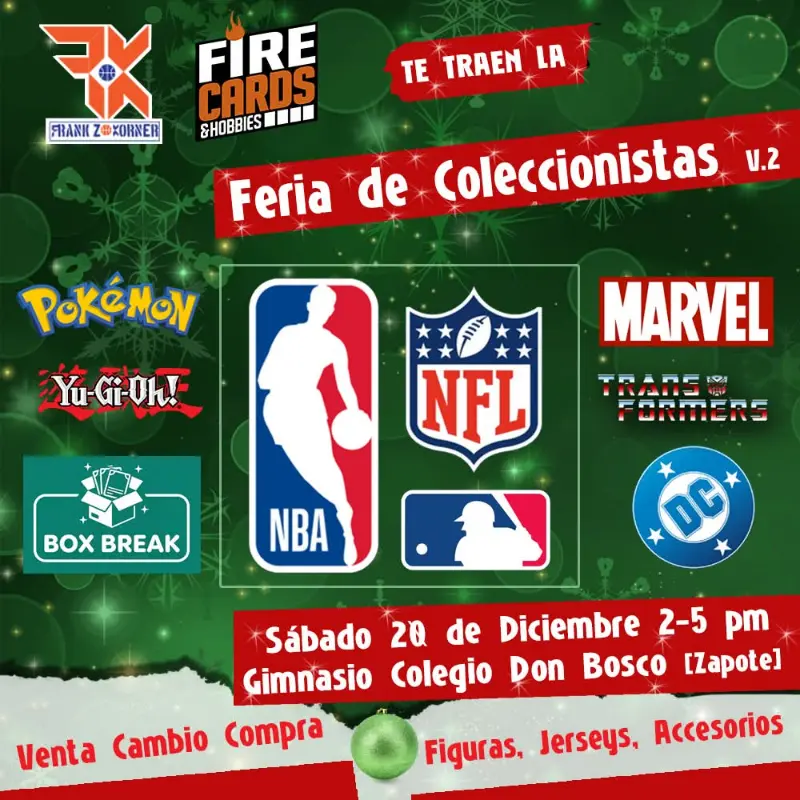 Que hacer hoy en Costa Rica: Feria para amantes de tarjetas, figuras, cómics y coleccionables en Zapote.