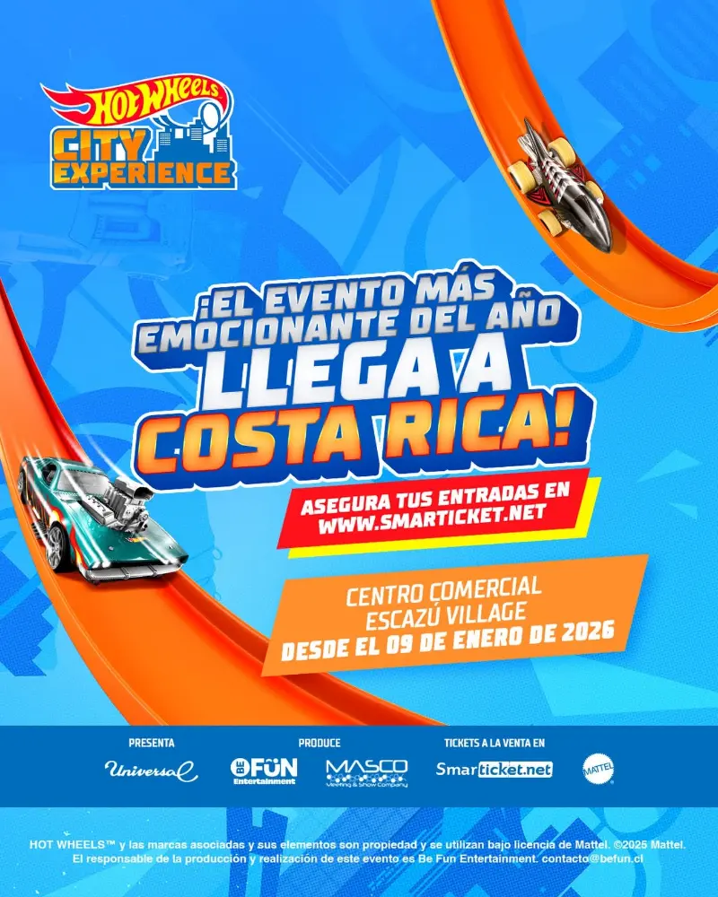 Que hacer hoy en Costa Rica: El evento familiar más emocionante del año llega a Costa Rica con pistas gigantes, autos legendarios y adrenalina para todas las edades.
