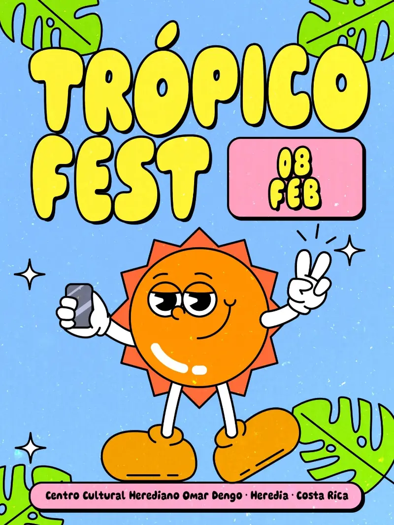 Que hacer hoy en Costa Rica: La cuarta edición de Trópico Fest llega a Heredia con marcas únicas, creatividad y un ambiente tropical para celebrar en comunidad.
