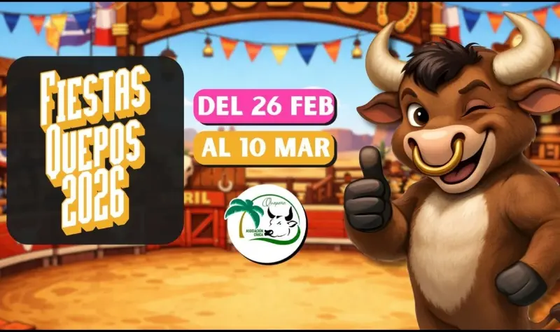 Que hacer hoy en Costa Rica: Tradicionales fiestas populares con un fuerte enfoque benéfico y taurino.