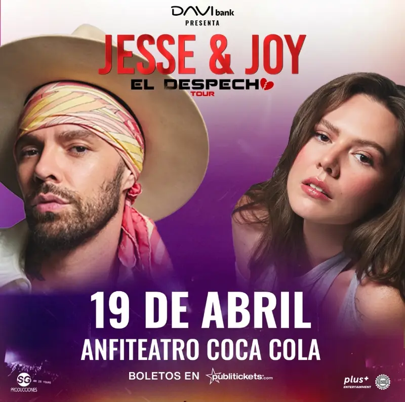 Que hacer hoy en Costa Rica: Concierto del dúo mexicano como parte de su gira 'El Despecho Tour' en Costa Rica.