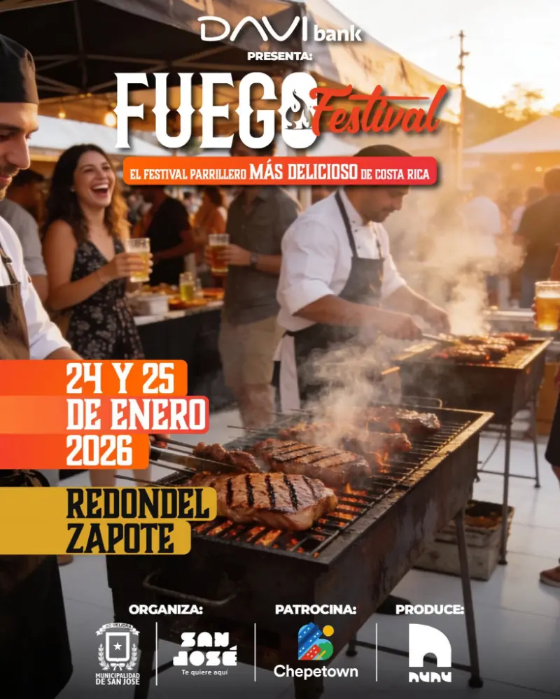 Que hacer hoy en Costa Rica: El festival parrillero más delicioso de Costa Rica llega al Redondel de Zapote con carnes, conciertos y mercadito.