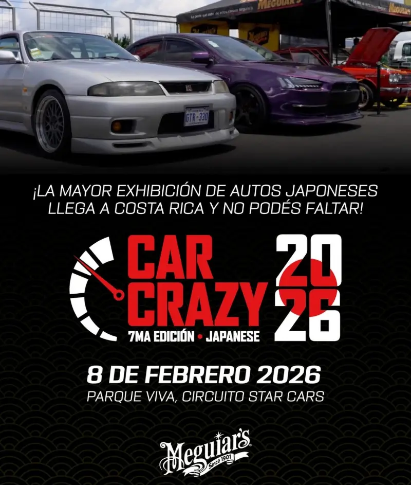 Que hacer hoy en Costa Rica: La mayor exhibición de autos japoneses en Costa Rica llega a Parque Viva con su 7ma edición.