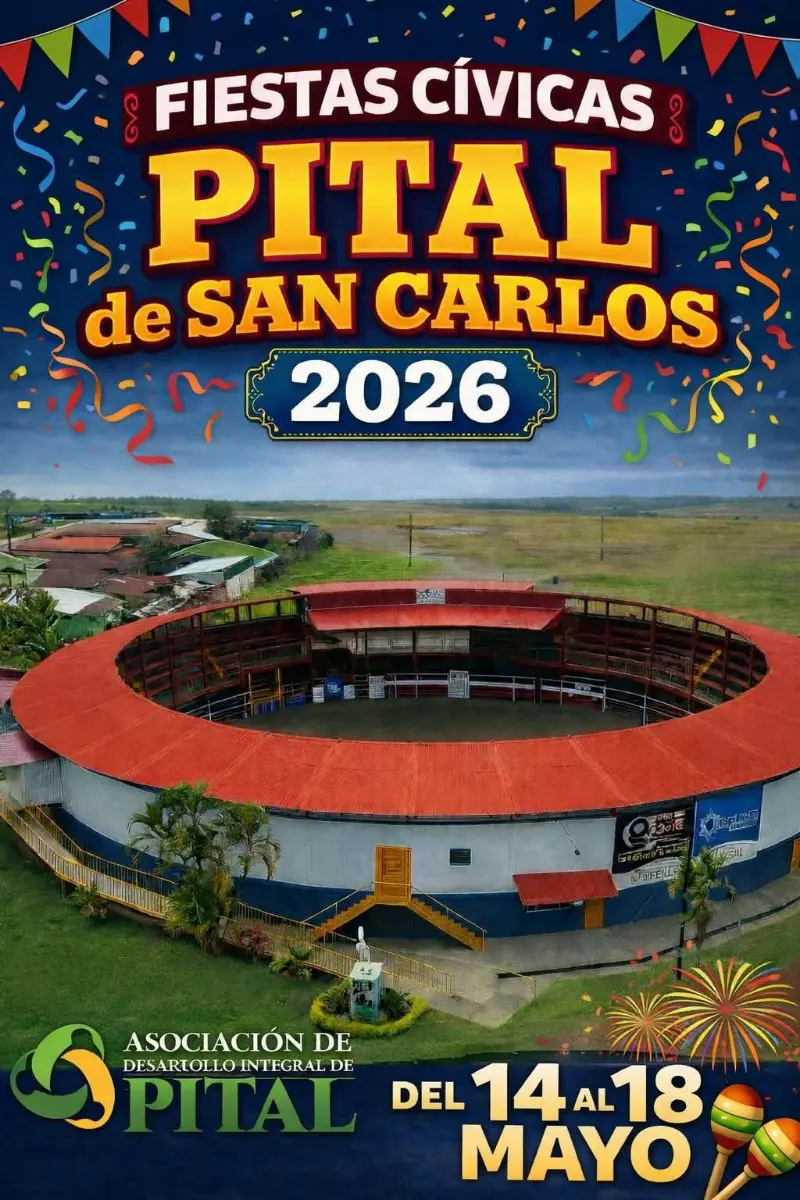 Que hacer hoy en Costa Rica: Tradicionales festejos comunales con eventos taurinos, música y actividades para toda la familia.