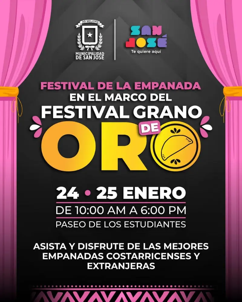 Feria gastronómica dedicada a la empanada en sus variedades nacionales y extranjeras, con apoyo a emprendedores locales.