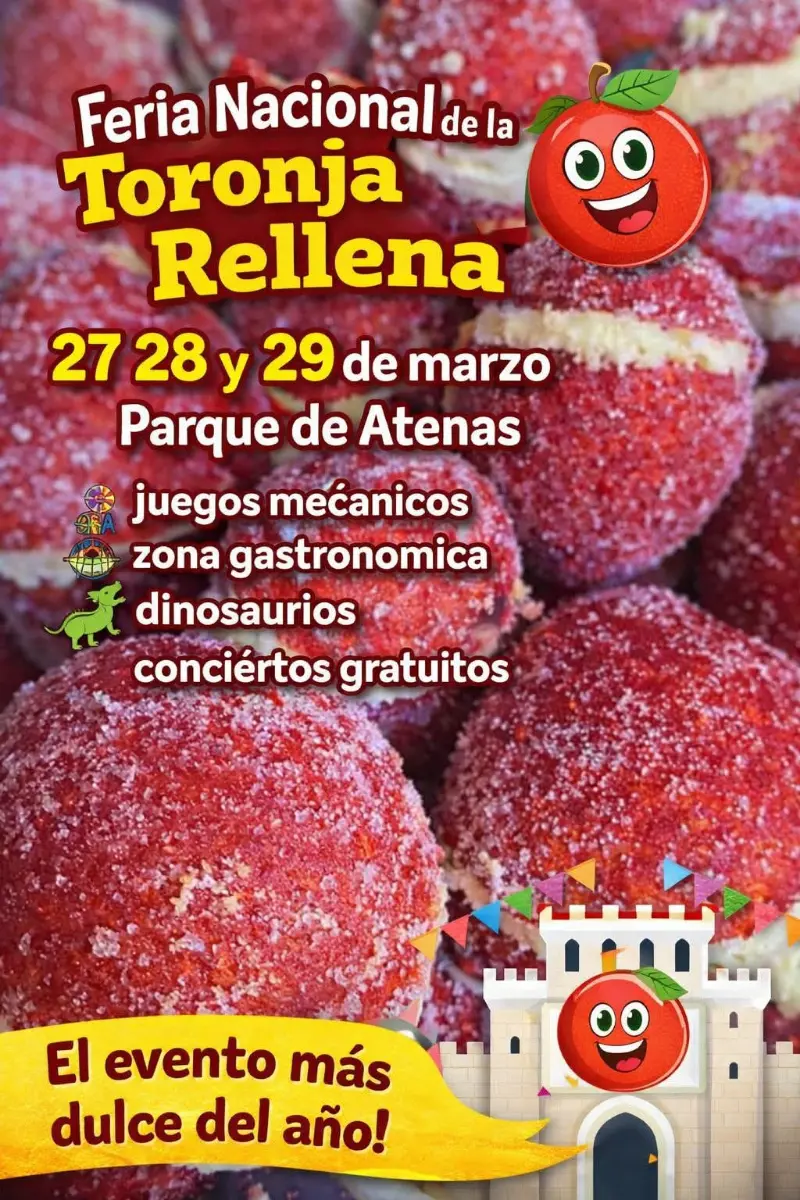 Que hacer hoy en Costa Rica: Tradicional evento gastronómico conocido como 'el evento más dulce del año' en el Parque de Atenas.