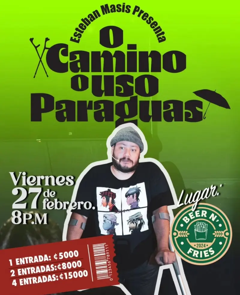 Que hacer hoy en Costa Rica: Show de stand up comedy cargado de ironía, sarcasmo y humor hilarante en Barreal de Heredia.
