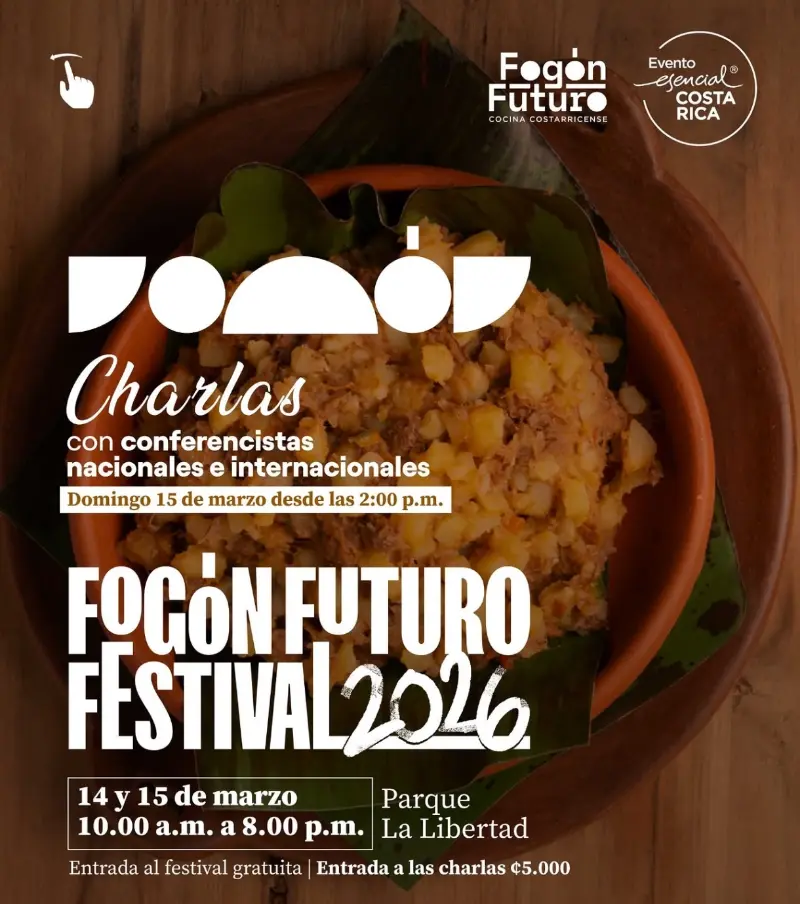 Que hacer hoy en Costa Rica: Viví una tarde de charlas gastronómicas con conferencistas nacionales e internacionales en el Fogón Futuro Festival 2026.